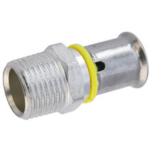 wavin 4370732442 gas pres sok buitendraad 1 x 32