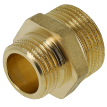 dyn 100679 aansluitnippel per stuk 6/4 x 5/4 bui.dr.