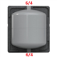 reflex 7352420 serie wandbuffervat+iso h54x36ø 25L