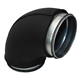 sp isbds45090 spiro iso zwart wtw 90° bocht 450ø