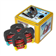 soleco m8 trillingsdemperset geel 50-80kg set 4st