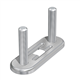 flamco 10-39428 h.o.h. 9cm montagestrip 2x m8