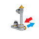 jaga 5094532 cross vent inw muuraans 3/4euro 50mm