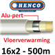 henco alu-pert vlverw. floor slang wit 500m 16 x 2