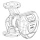 dab 60150980 evo+100inb.L34cm boutø145mm 230V DN65