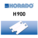 korado set zijplaat links/rechts h900 type 33