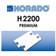 korado z-bk-22-2200p set zijplaat premium 2200 t22