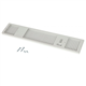 myson 12010101 kickspace losse grill 500 wit
