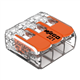 wago 221413 verbind.klem 3v per doos van 50 stuks