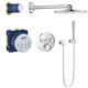 grohe 34705000 smartc therm.active 3knops ø 31cm