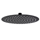 aloni SH3020B regendouchekop zwart rond 20cm ø