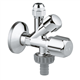 grohe 22035000 hoekstopkraan + wasmachinekraan 1/2
