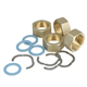 dyn 100853 wartelset wartel+ring 1" DN20 per stuk